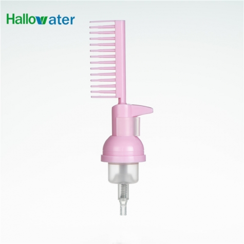 Comb Foam Pump for Cosmetic Hair Color Products