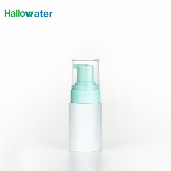 30 mmプラスチック製のカラフルな石鹸の泡ポンプがボトルにフィット