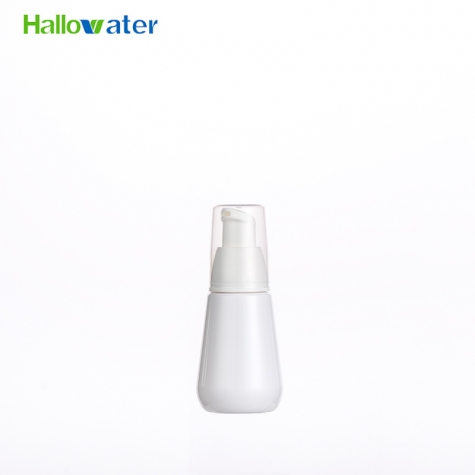 80ml 30mm Cone Shape plastic travel size cosmetic foam pump bottle