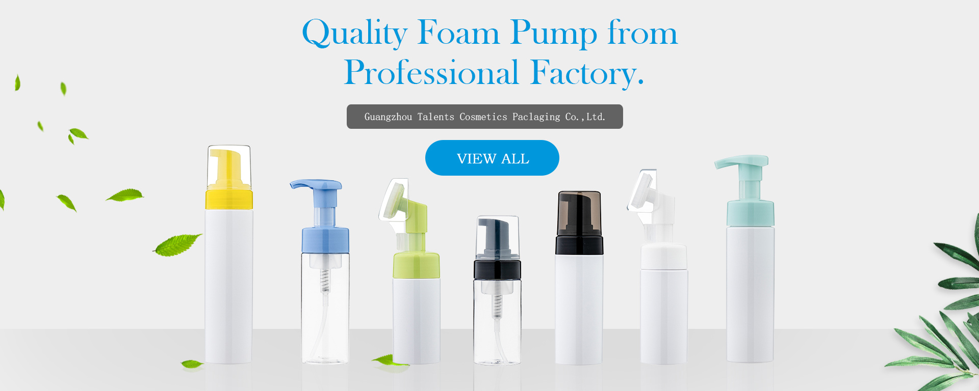 Plastic Foam Pump Factory